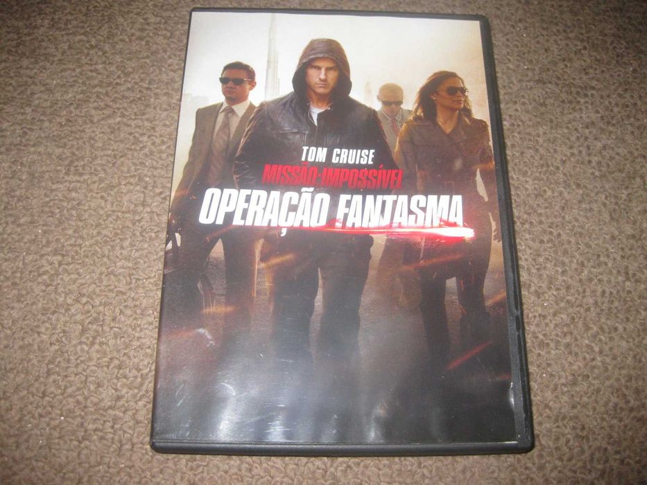 DVD "Missão Impossível- Operação Fantasma" com Tom Cruise