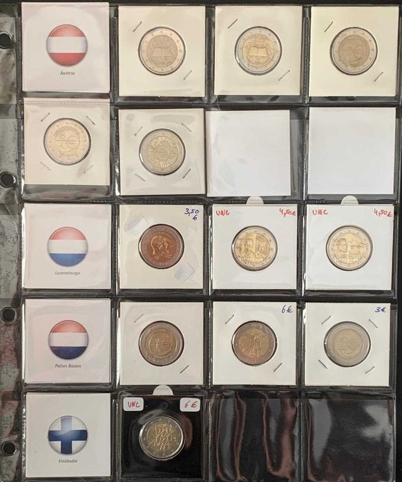 Moedas 2€ Comemorativas