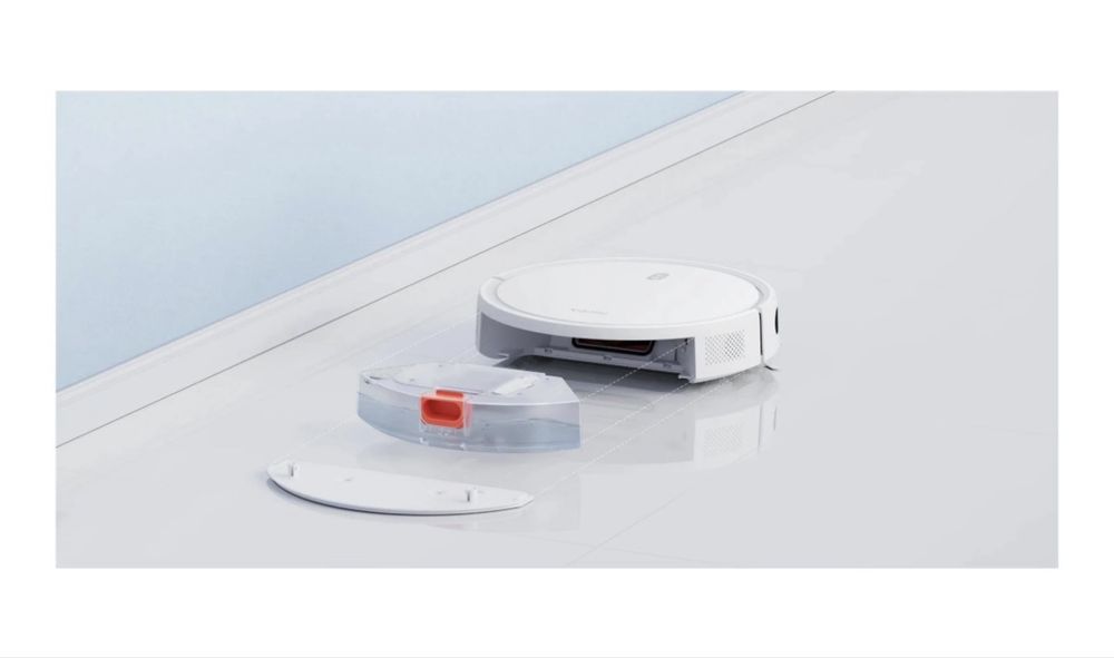 XIAOMI Robot Vacuum E12 - Robô aspirador e limpa-chão com planeamento inteligente de rotas, sucção de 4000 Pa, Três Níveis de limpeza, Branco