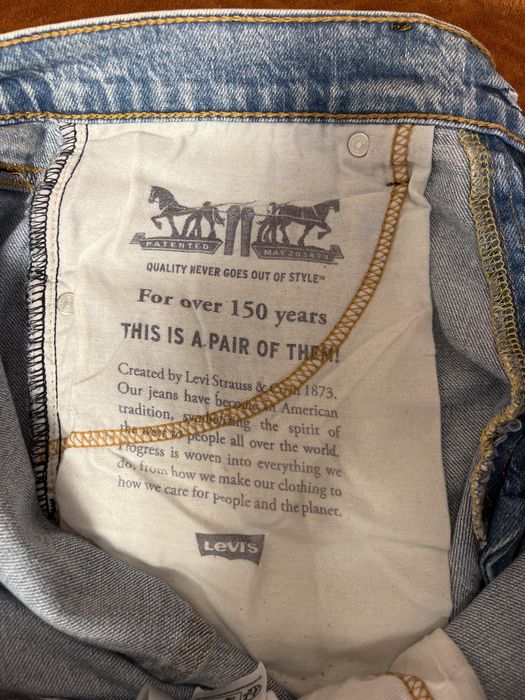 Szorty męskie jeans Levis r.40