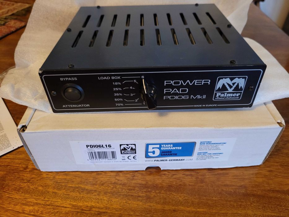 Atenuador Palmer PDI-06-8 Ohm para amplificador