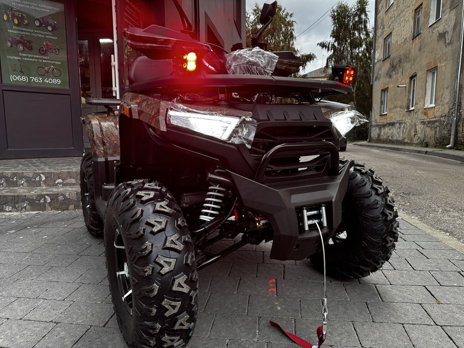Квадроцикл SHARX 250СС Охолодження Мсляне! Лед фари! Лебідка!