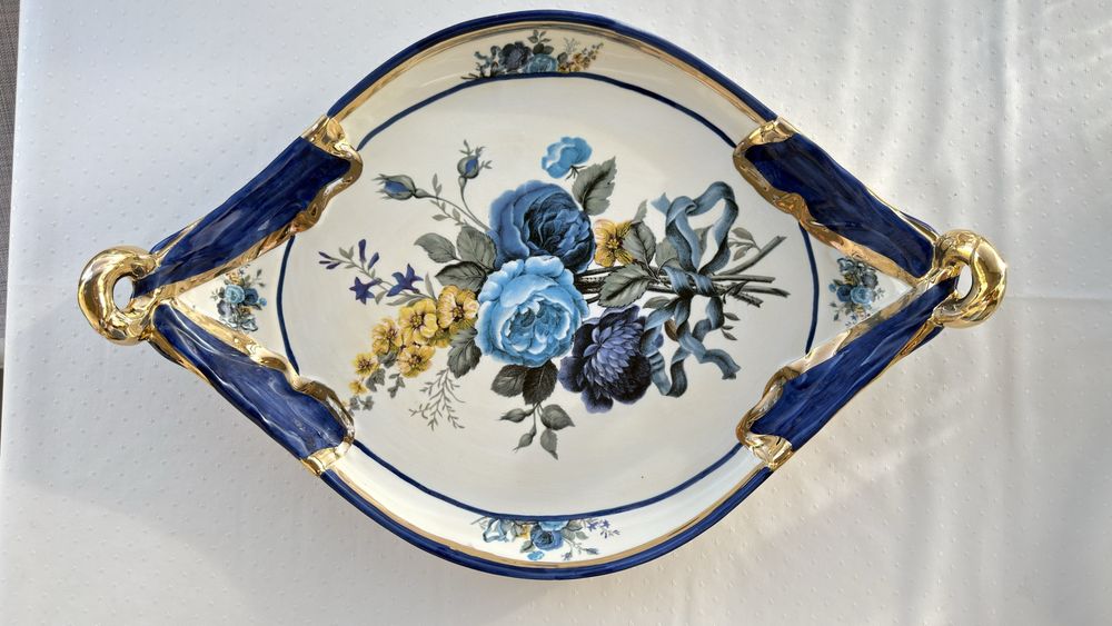 Sopeira/terrina pintada à mão