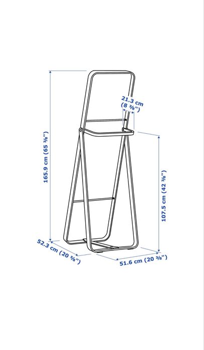 Espelho de pé IKORNNES