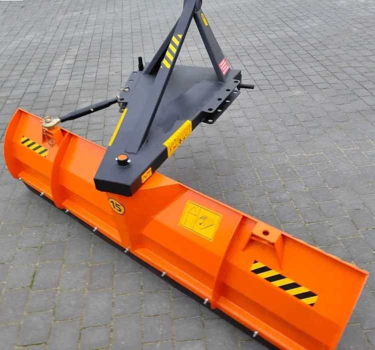 NOWY Pług do śniegu do ciągnika na tył OBROTOWY 360 stopni