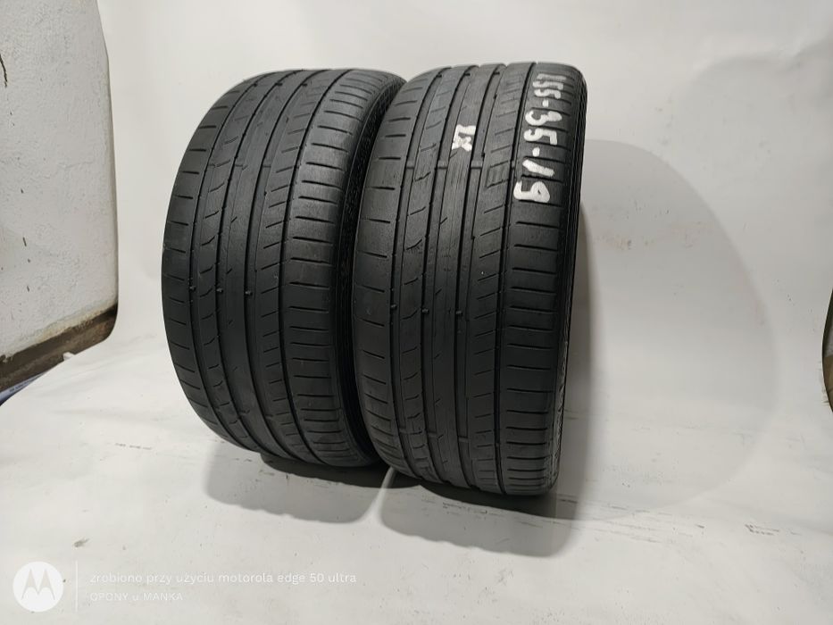 Continental 255/35R19 Letnie Para 5mm DOT17 XL MO