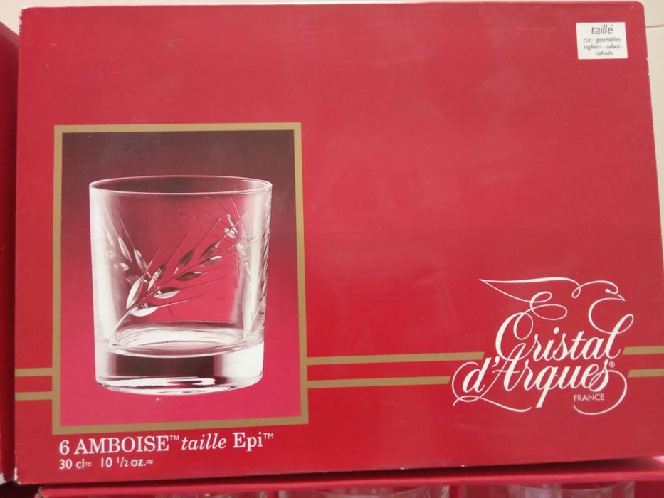 NOVO-Copos Cristal D'arques