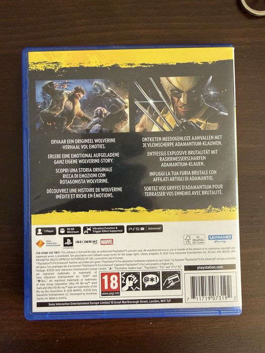 Wolverine ps5