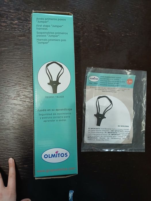 Olmitos arnes primeiros passos