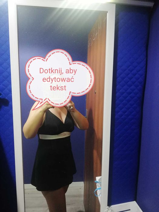 Strój kąpielowy jednoczęściowy damski czarny decathlon