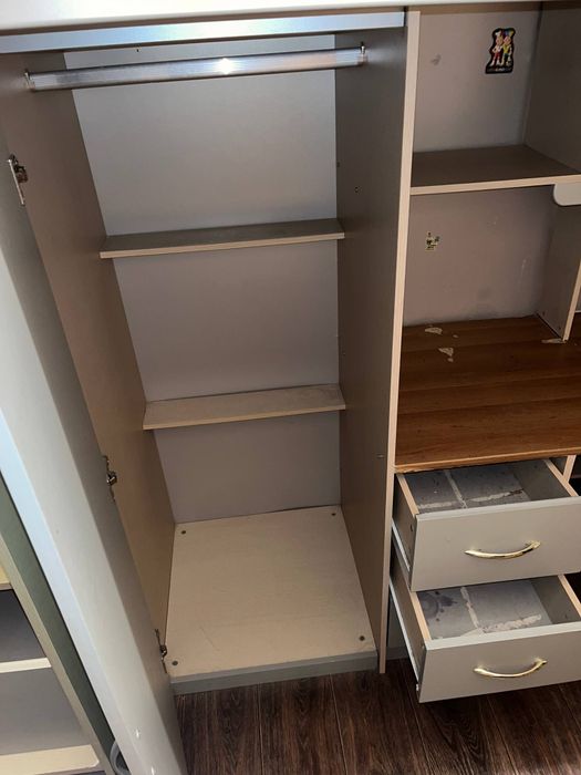 Детская кровать - чердак (3 в 1). Б/у.