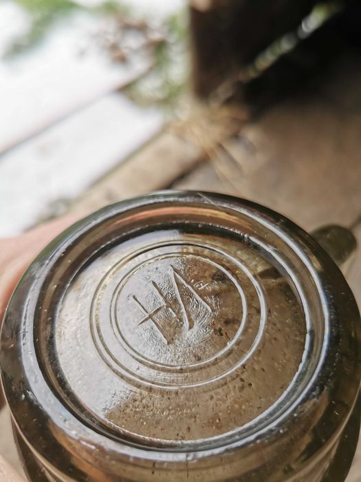 Kufle szklane 0,5l PRL nowe