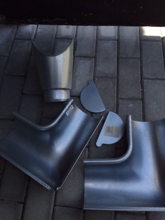 Kształtki rynnowe nowe tanio