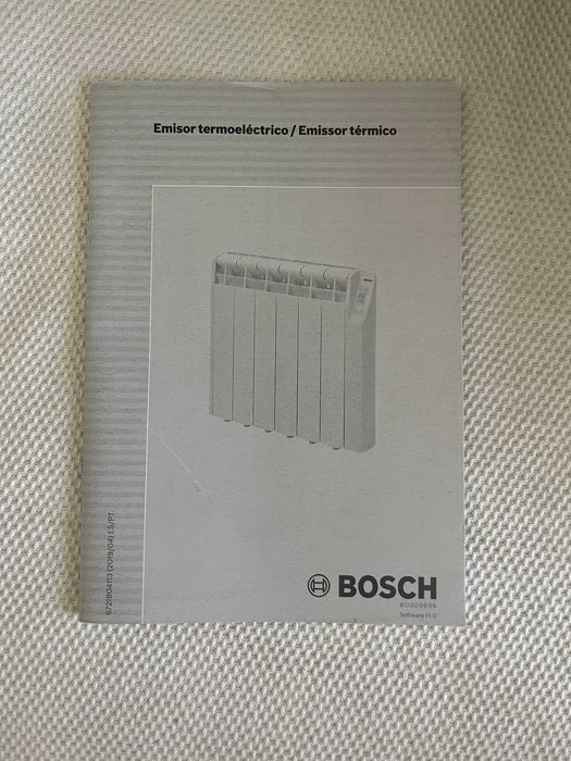 Irradiador elétrico parede BOSCH 1000W (como novo)