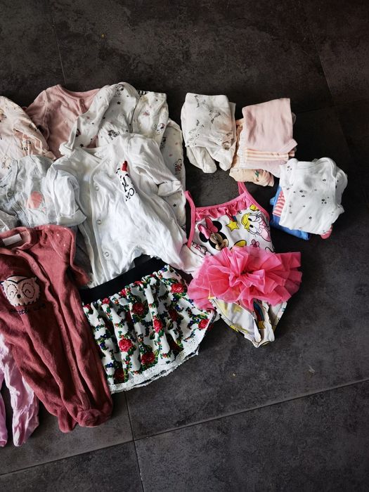 Paczka ubranek dla dziewczynki 56