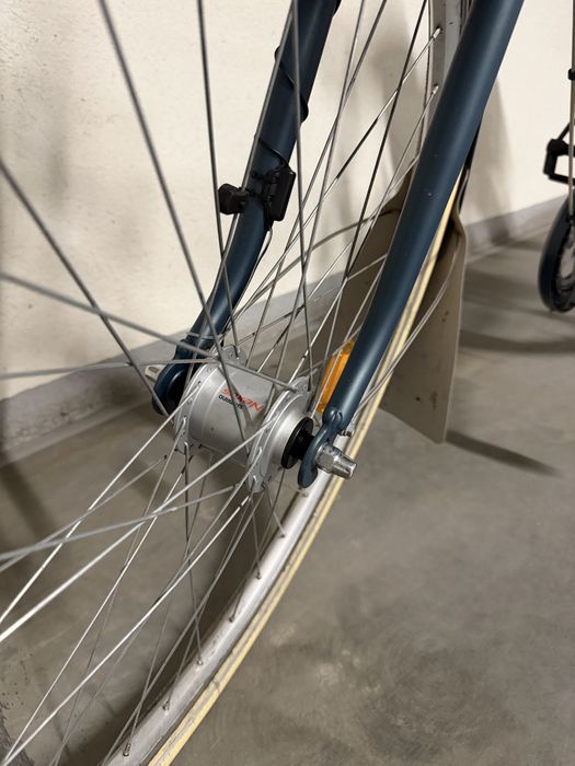 Rower miejski ELOPS 540 rozmiar ramy L/XL – Shimano Nexus 7, 28”, dynamo, koszyk, bagażnik