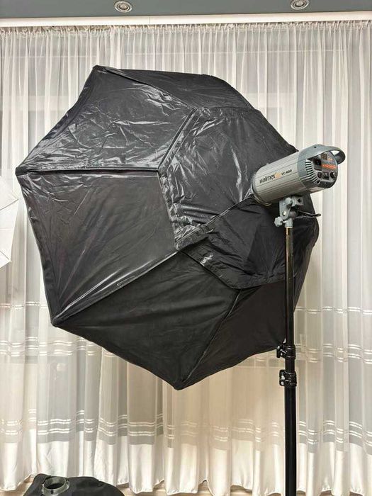 Dwie lampy studyjne Walimex pro VC-300, zestaw