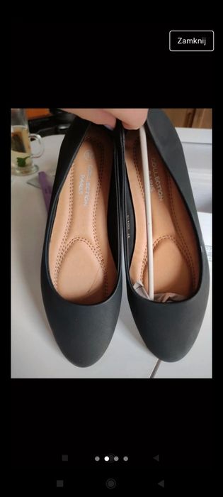 Nowe  buty -balerinki 37