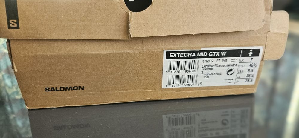 Buty Trekkingowe Damskie 40 2/3 Salomon Extegra Mid GTX W