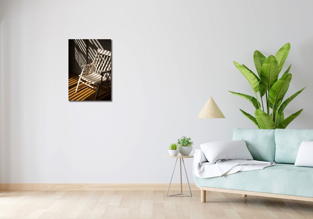 Obraz 40x60cm Krzesło w Cieniu