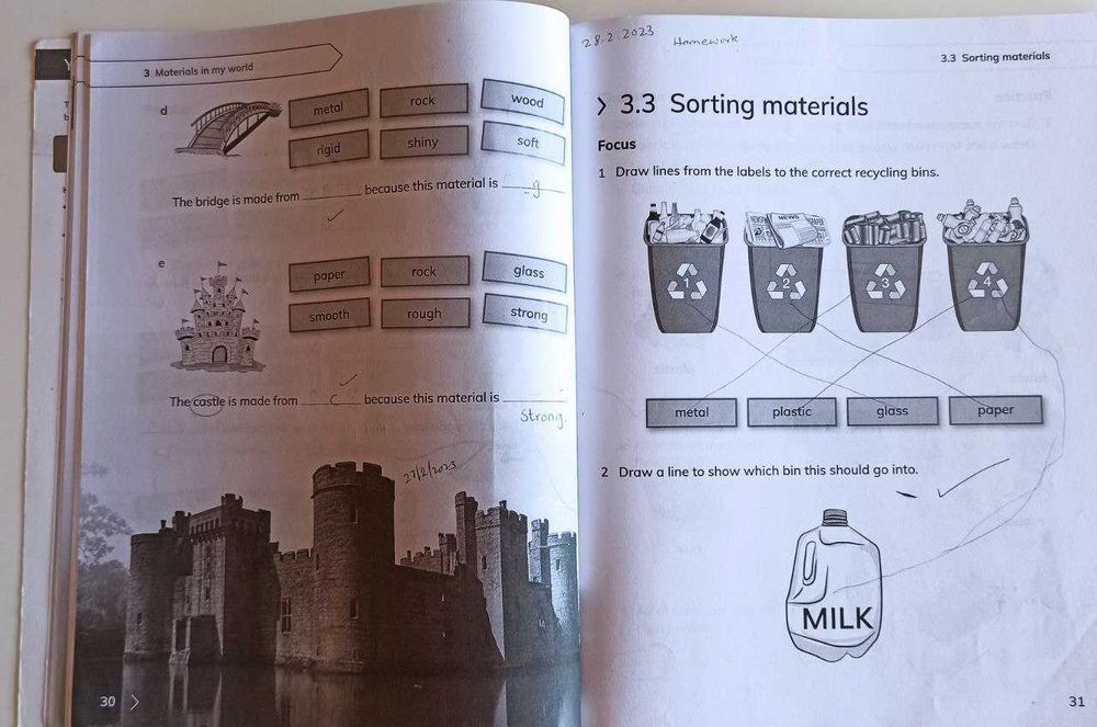 Cambridge Primary Science Workbook 1