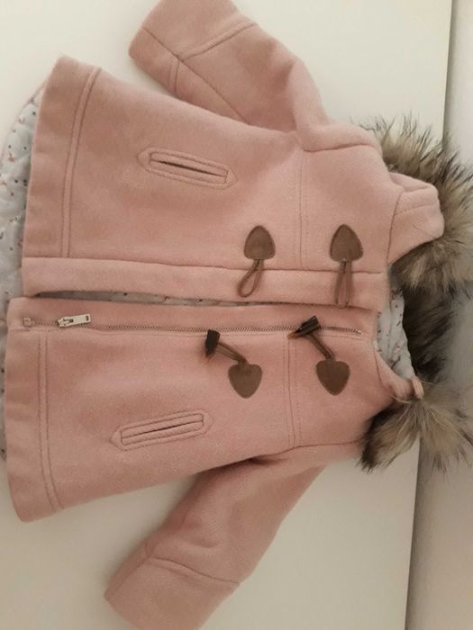 Canadiana rosa zara 9/12 meses