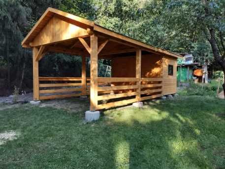 Wiata ,altanka ,drewutnia 7x3m