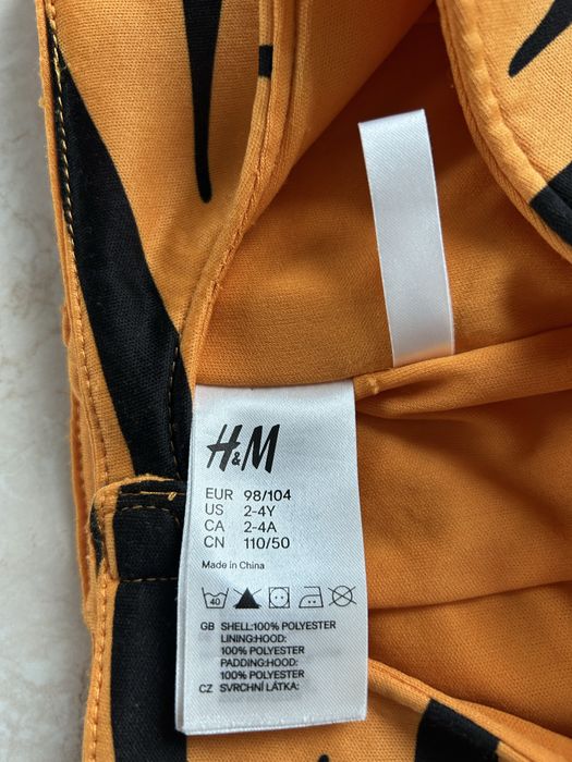 Tygrysek  stroj na karnawal na 4-6 lat