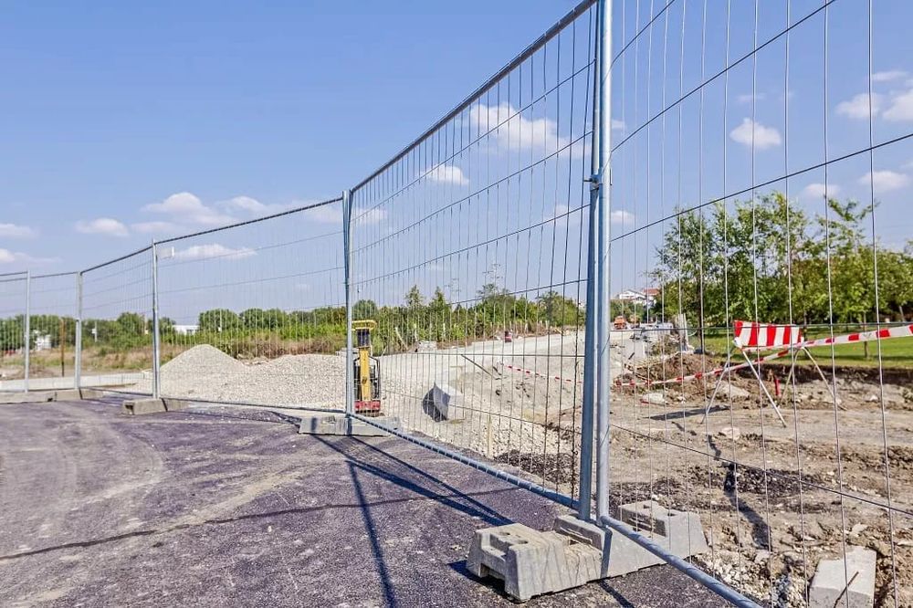 Ogrodzenie budowlane tymczasowe płot przęsła