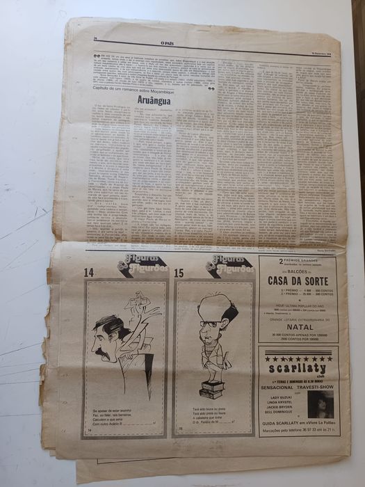 Jornal o país 16 de Dezembro de 1976