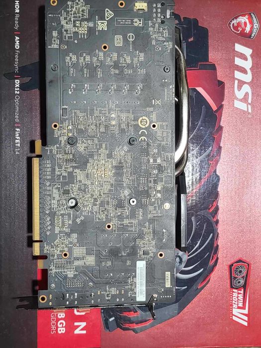 Radeon RX580 8Gb MSI идеал