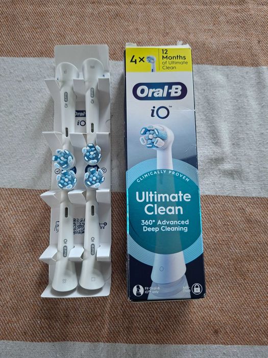 Zestaw 4 końcówek do szczoteczki Oral-B iO Series Ultimate Clean
