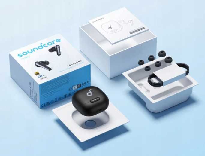 Новые блютуз наушники Anker Soundcore Liberty 4 NC Bluetooth LDAC ANC