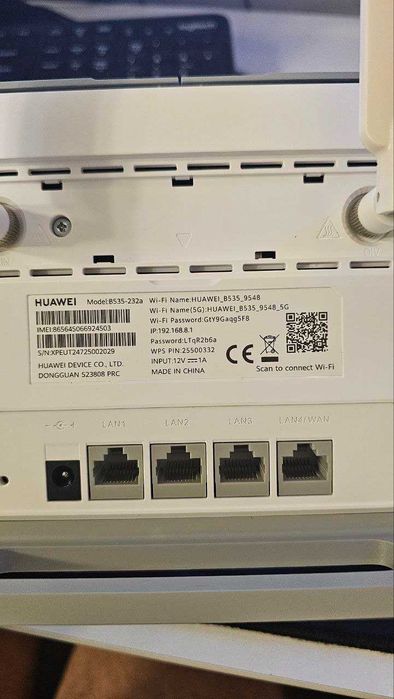 Новий 4G Wi-Fi Роутер Huawei B535-232a(Cat.7) Під будь-якого оператора