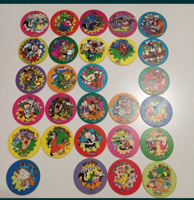 Matutano Panrico Tazos Tiny Toon Tweenies