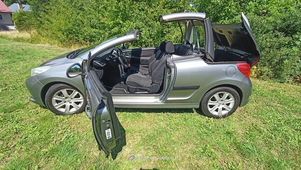 Peugeot 207cc*cabrio*1,6 HDi*bdb stan* 2008r*