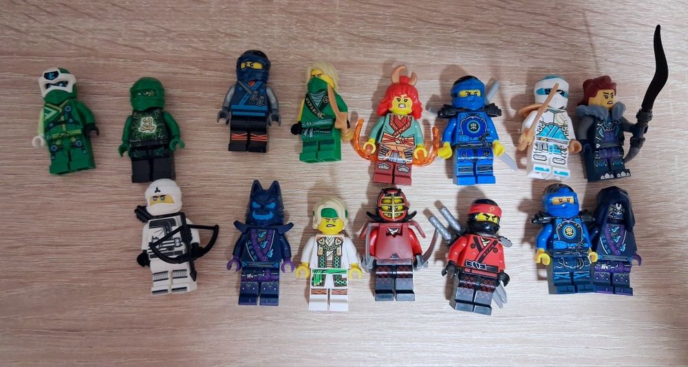 Набір оригінальних фігурок LEGO NINJAGO