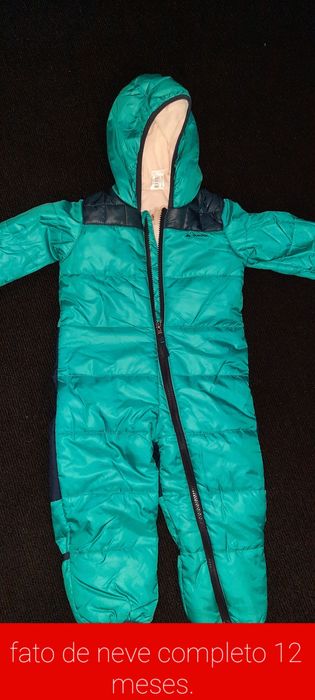 Fato de neve de Bebê 12 meses.