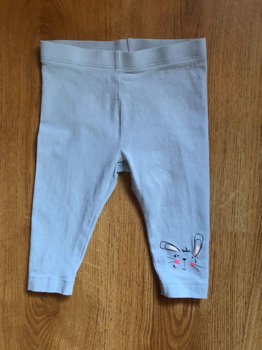Zestaw dwupak legginsy dla dziewczynki, 62/68, Lupilu