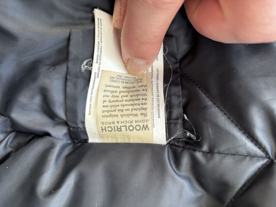 Kurtka puchowa damska parka Woolrich