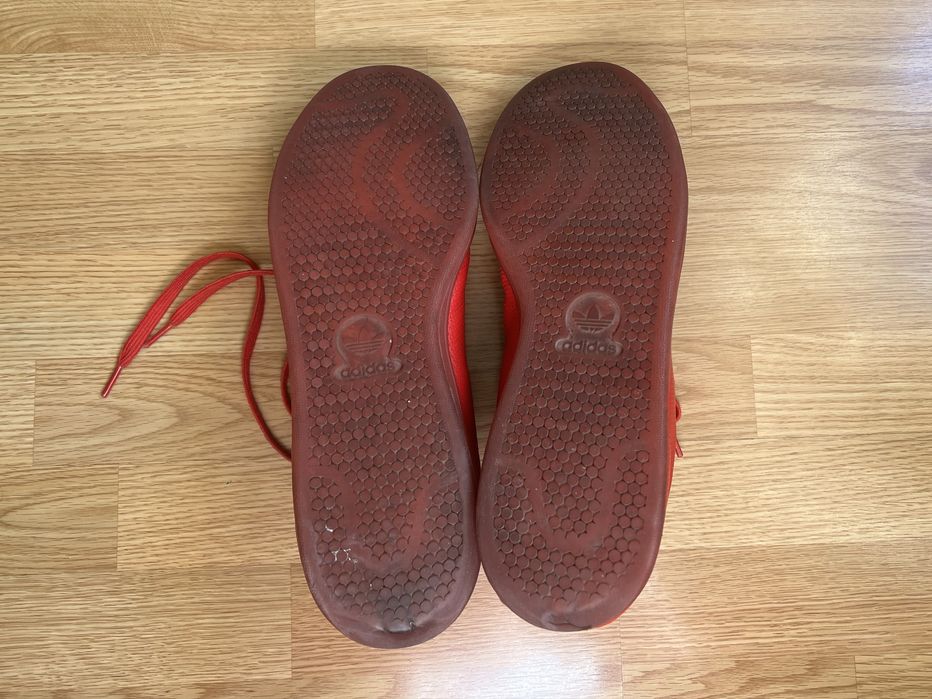 Кроссовки Adidas Stan Smith Triple Red (оригинал)