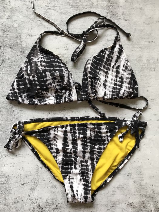 Купальник раздельный принт змеиный цветочный модный стильный 2021