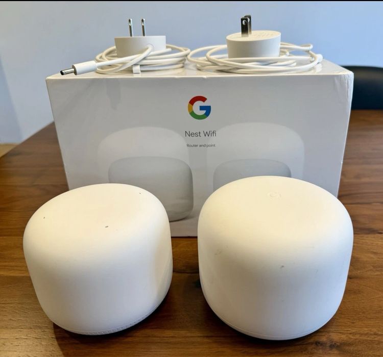 Google mesh роутер AC2200 + колонка/точк доступа с голос ассистентом