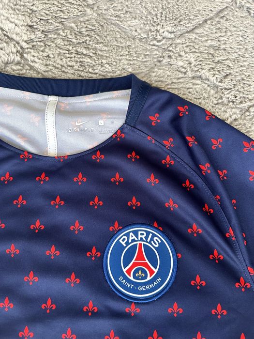 Granatowa koszulka piłkarska PSG (Paris Saint Germain), Nike