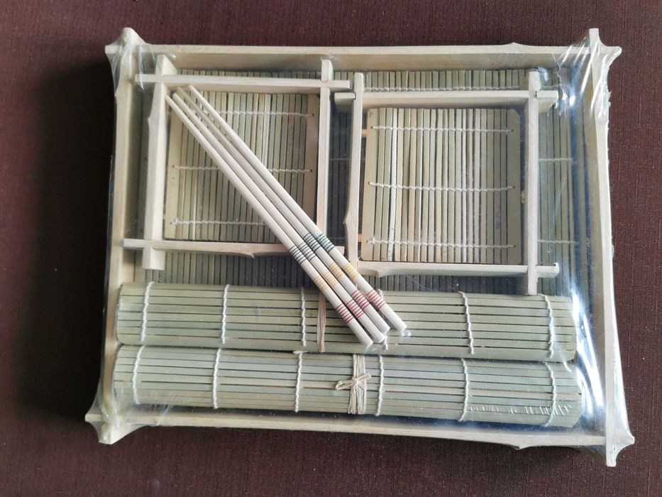 Zestaw stołowy bambusowy