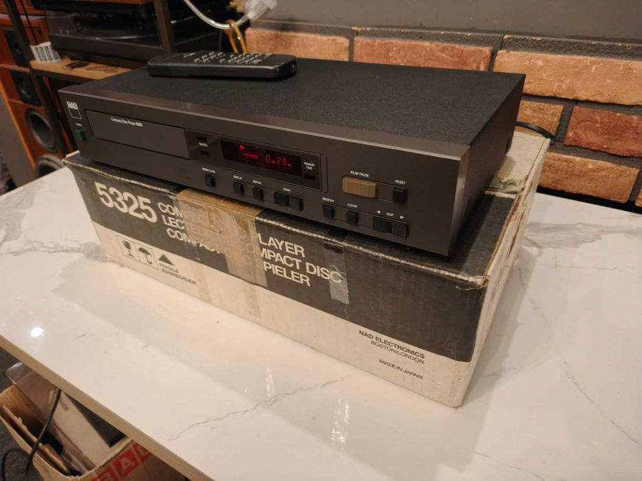 NAD 5325 ! Unikatowy odtwarzacz CD ! TOP stan ! Org karton i pilot