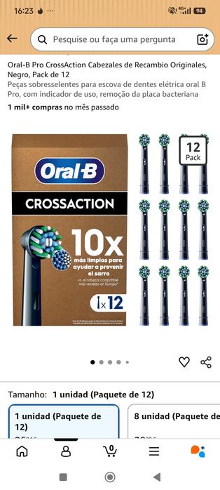 Recargas oral B 12 und