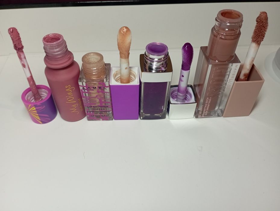 Косметика,Maybelline,lamel,glamBee,блиск,тональний,помада,палетка,тіні