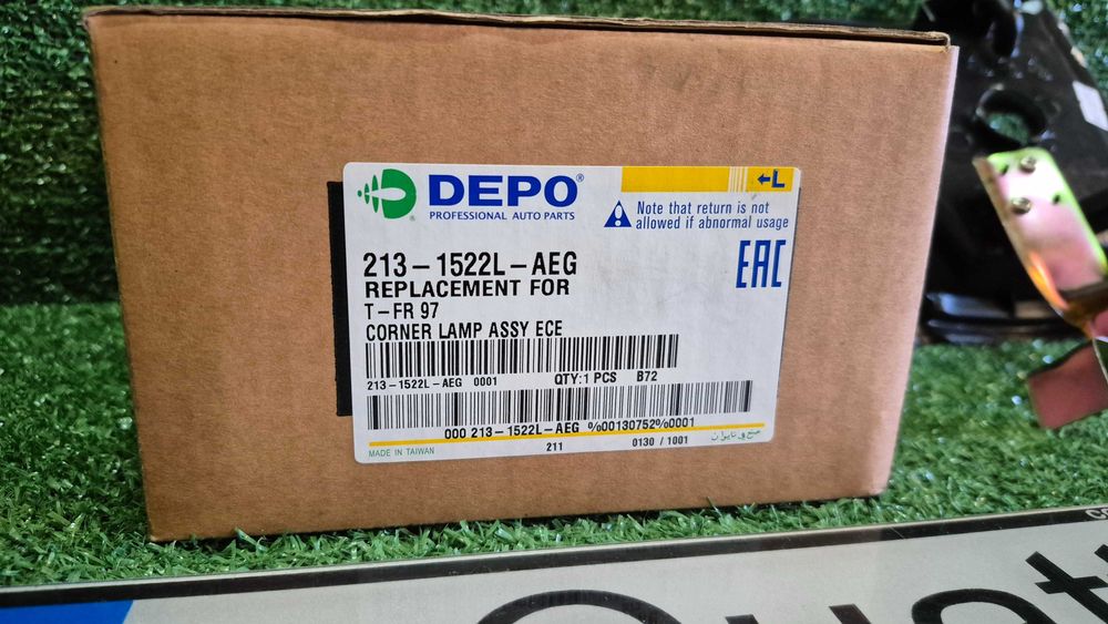 Farolim Pisca Dianteiro Esquerdo Bedford Brava 1997 em diante Ref. 213-1522L-AEG NOVO