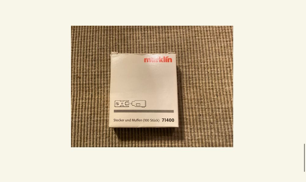 MARKLIN 100 BANANAS FICHAS. Novas em caixa, saco selado.